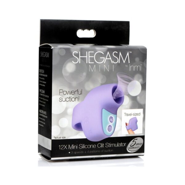 Shegasm Mini 12X Mini Sili Clit Stim Pur