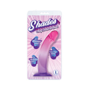 Shades Smoothie 8.25 in. Dildo Purp/Pink