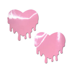 Pastease Faux Latex BabyPink Melty Heart